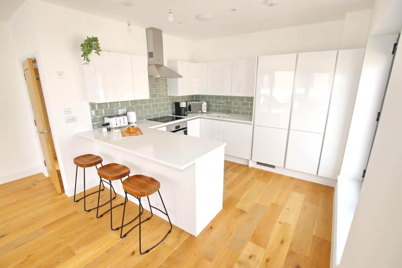 Modern Home For Small Groups By Stones Throw Apartments - Free Parking - Sea View Worthing Exterior foto